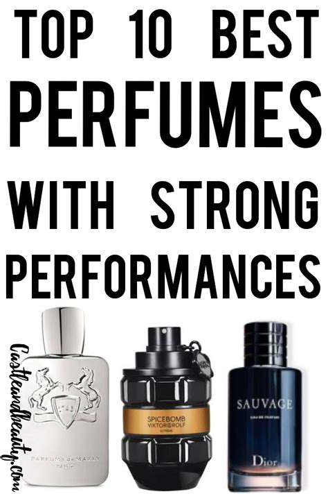 strongest perfume for men.